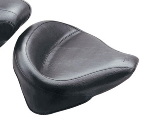 Mustang Vintage Wide Solo Seat 17.5 Inches For Harley Davidson 1984-1999 Softails With Up To 150 Tire (Excl. Deuce) (75757)