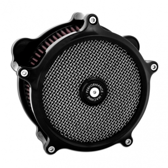 Performance Machine Super Gas Air Cleaner in Black Finish For 1991-2020 Sportster (Excluding XR1200/R) Models (0206-2008-B)