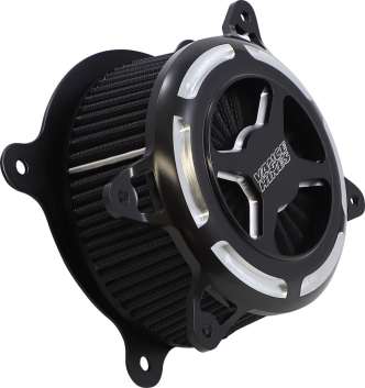 Vance & Hines VO2 X Air Cleaner In Contrast Cut Finish For 1999-2017 HD Dyna, Softail And Touring Models (42341)