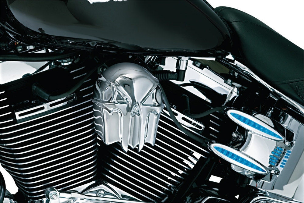 Black Twin Horn Cover Cowbell Kit For 1992-2014 Harley Motorcycle