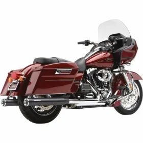 Cobra 3 Inch Slip-On Mufflers With Race Pro Tips In Black