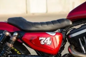 Roland Sands Design Enzo Black Solo Seat