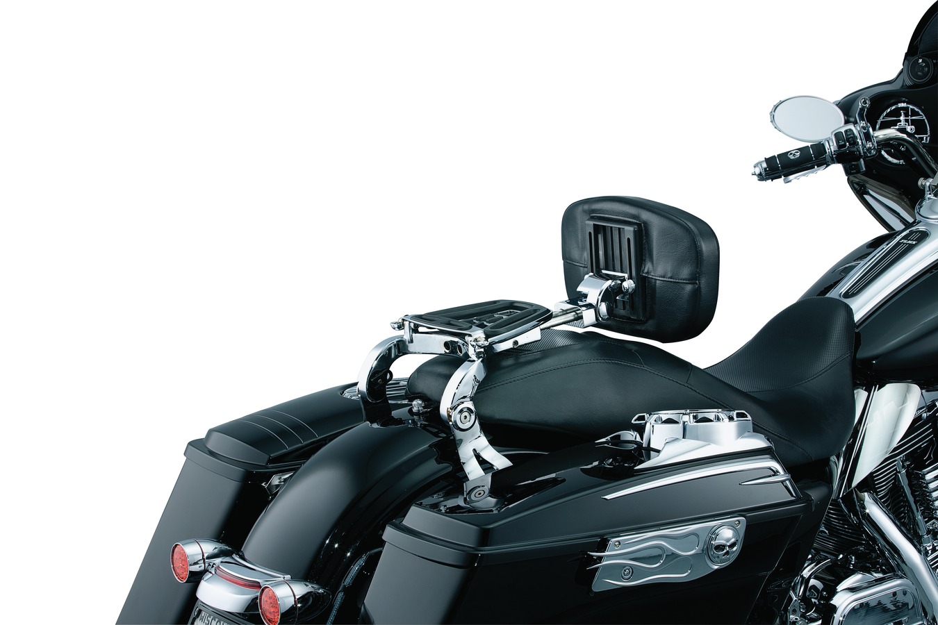 road glide passenger backrest