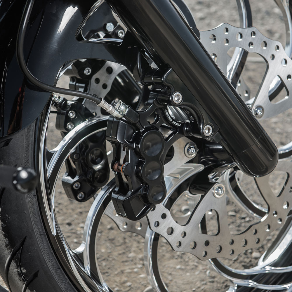 今ならほぼ即納！ ARLEN NESS ARLEN NESS:アレンネス RH14” 6ピストン キャリパー COLOR：BLACK ブレーキパーツ 