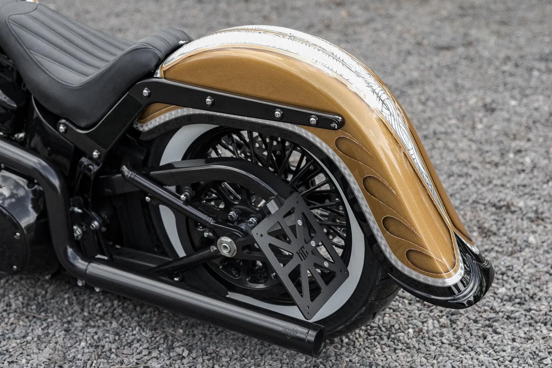 Softail slim custom rear fender hotsell