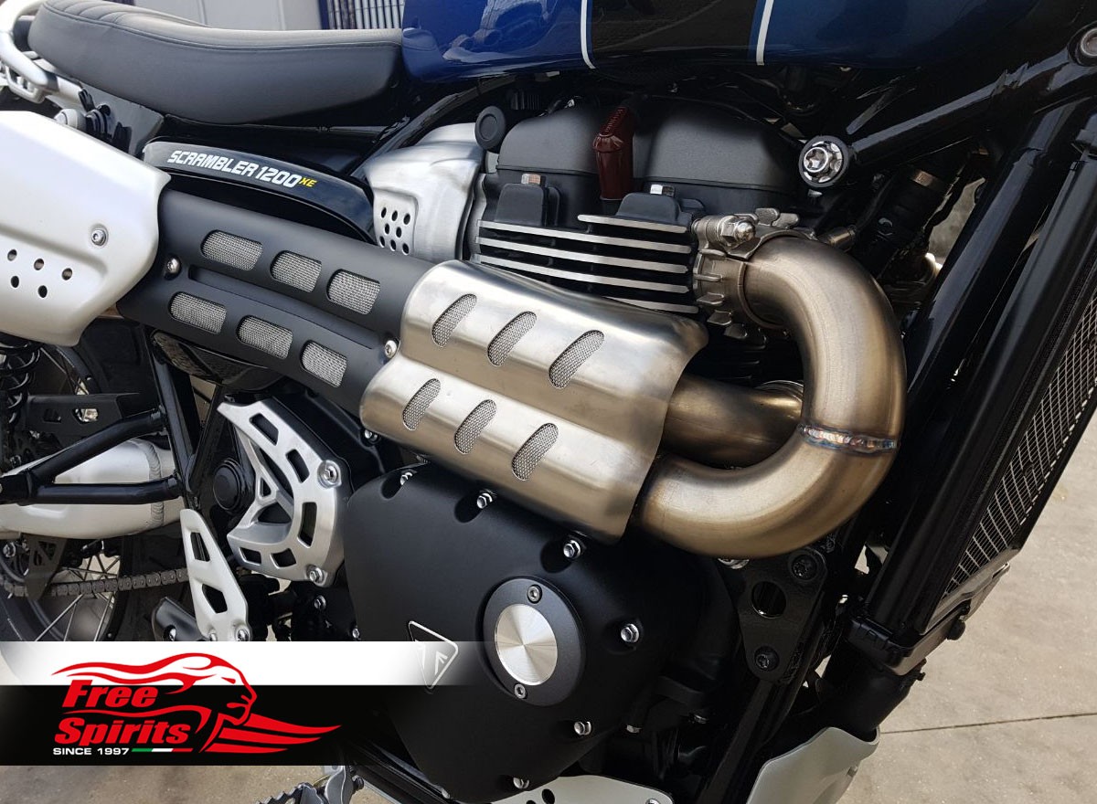 Triumph street scrambler decat outlet