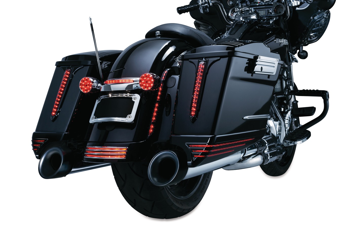 Kuryakyn 7217 – Accent Per Parafango Posteriore Moto, Nero, Taglia Unica