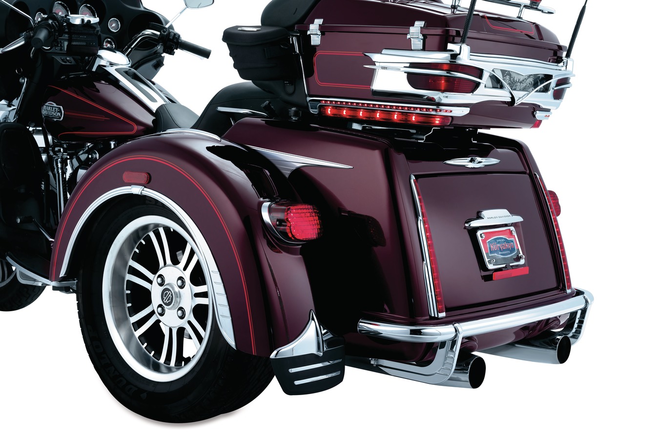 harley davidson trike rear bumper