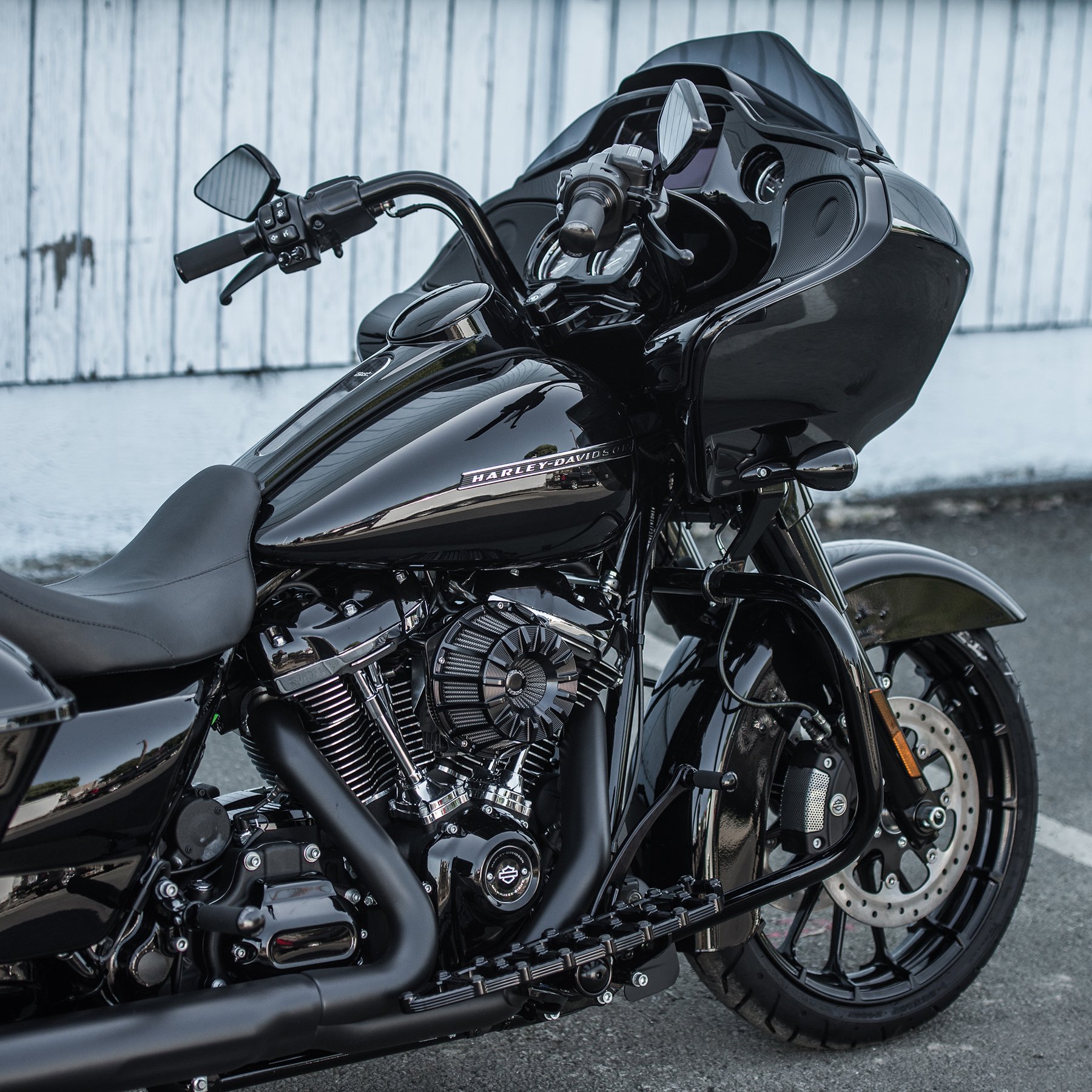 Arlen NessMX Floorboards In Black Finish For Harley Davidson 19842020