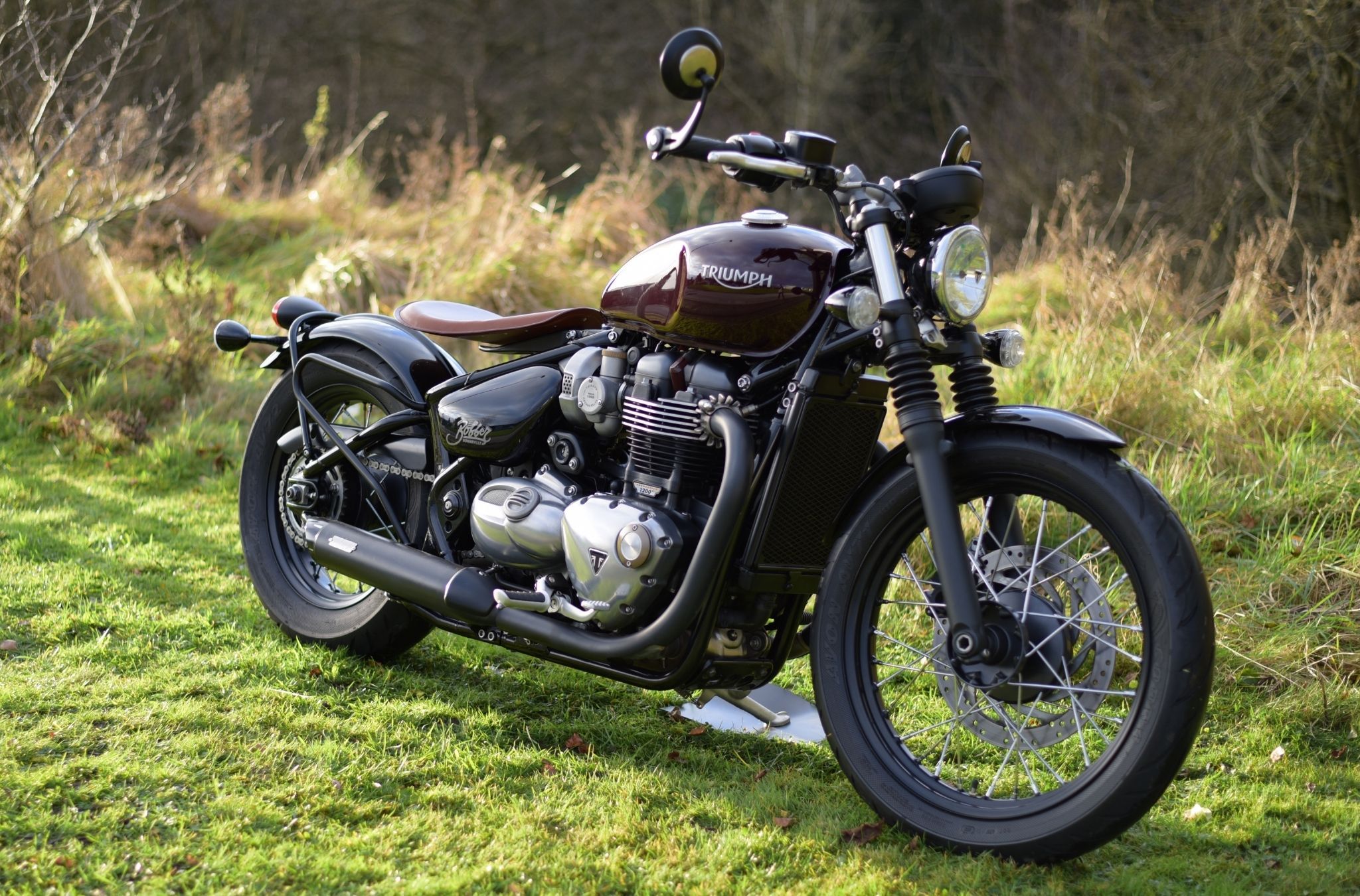 triumph bonneville solo seat