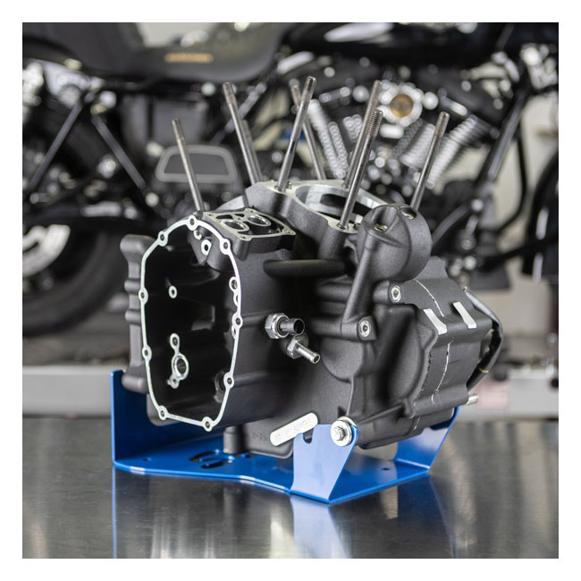 S&S Cycle Engine Stand For Harley Davidson M8 Engines For 2017-2023 Touring  & 2018-2023 Softail Models (530-0068)