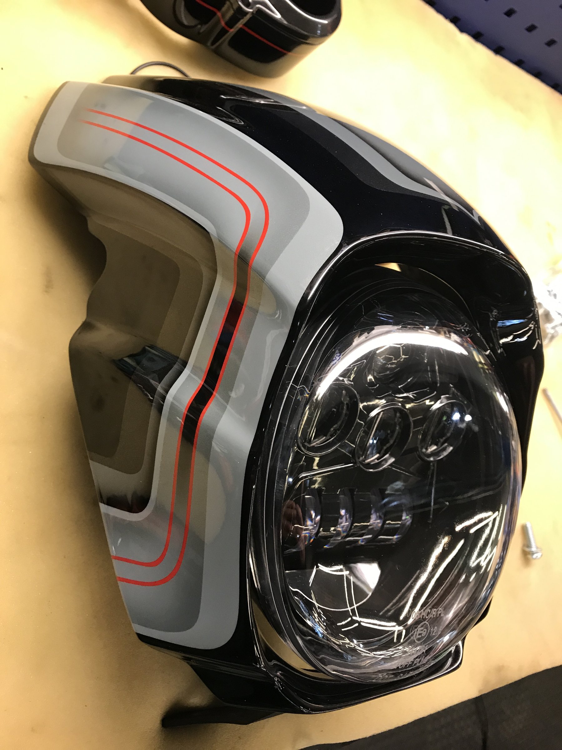 harley davidson headlight fairing