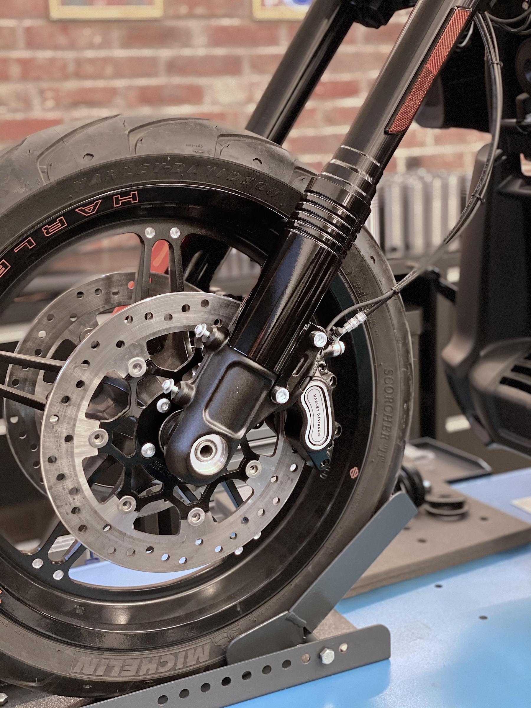 harley 48 fork covers