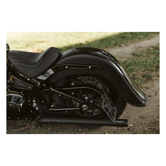 Fxbb Low Rider Rear Fender Killer Custom 4 Inch Stretched Rear Fender With Classic Tip in Black ...