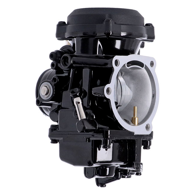 Doss 40mm Keihin CV Carburetor In Black With Accelerator Pump, Comes