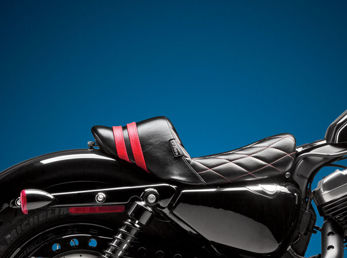 Le Pera スポーツスター用STUBS SPOILER SEATS RED