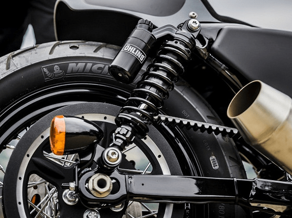 Motorcycle Airbag Suspension