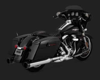 Vance & Hines Power Duals Headers Performance Exhaust System in Chrome Finish for Harley Davidson 2009-2016 Touring Motorcycles (16832)
