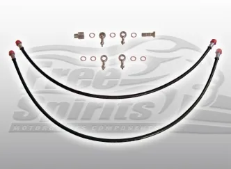 Free Spirits Braided Front Brake Line Kit For 2009-2012 XR1200 Models (203903)