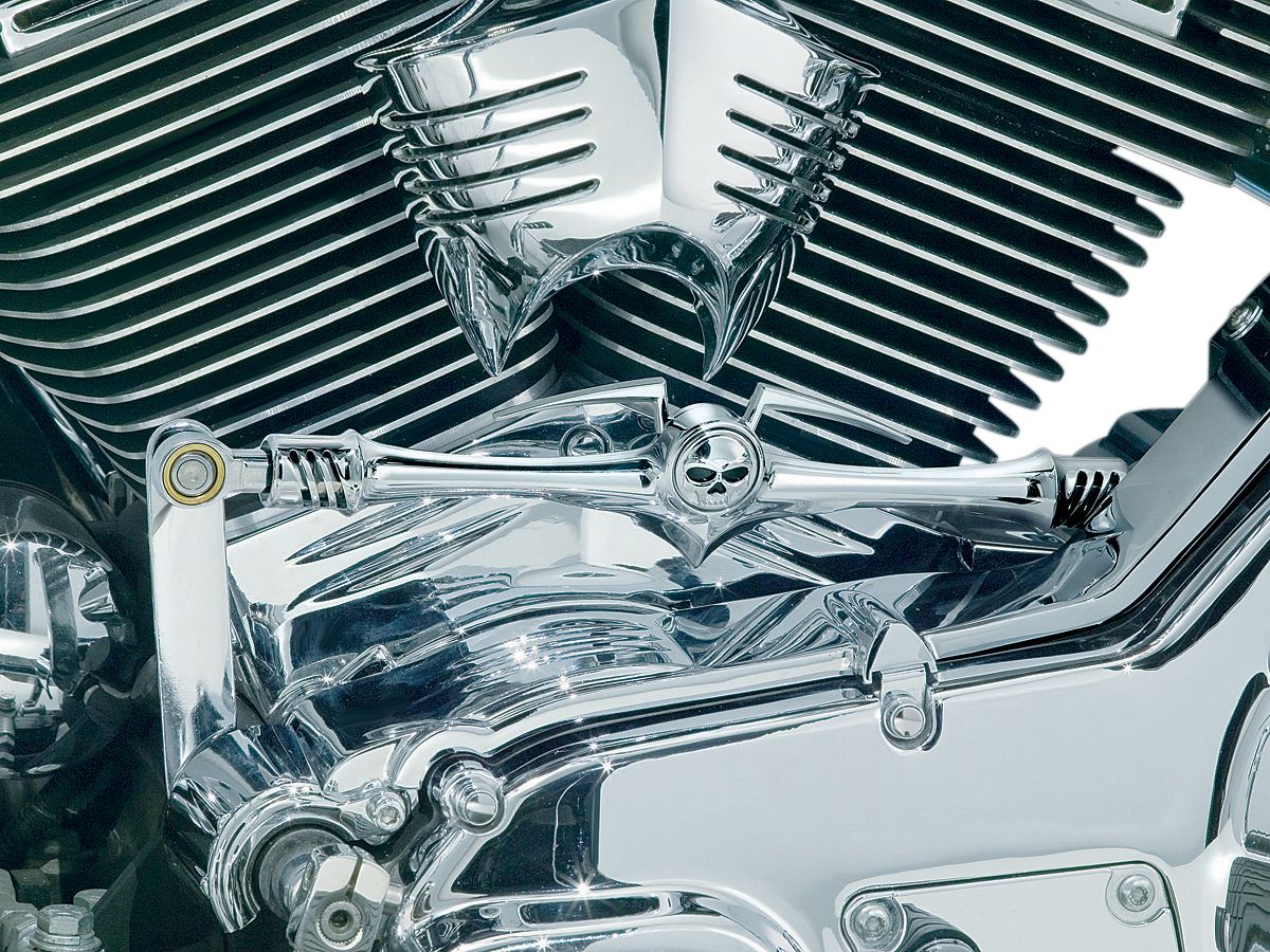 Custom harley shift shop linkage