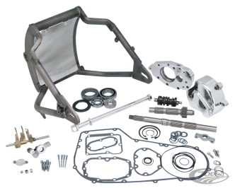Zodiac Smart Ass 300 Series Wheel Conversion Kit With Right Side Drive Transmission Conversion For 1994-1999 Evolution Softail Models (701830)
