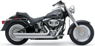 Cobra Speedster Slashdown Exhaust System In Chrome For Harley Davidson 2012-2017 Softail Motorycles (6852)