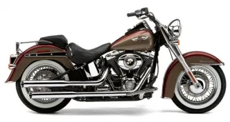 Cobra Slip-On 3 Inch Mufflers In Chrome Finish For Harley Davidson 2007-2017 FLSTN/FLSTSB/FLSS/FLSTFBS Softail Motorcycles (6002)