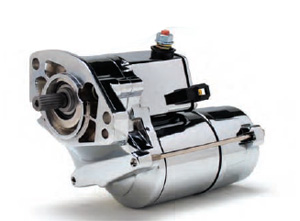 Jims USA 1.8Kw High Torque Starter Motor In Chrome Finish For 1989-1993 Big Twin Motorcycles (635)