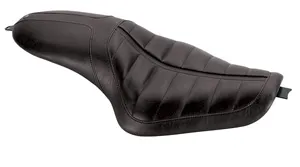 Roland Sands Design 2-Up Enzo Black Sportster Seat For Harley Davidson 2004-2021 Sportster Motorcycles (76918)