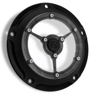 Custom V-Twin Derby Cover Fits Harley Davidson Genuine B**CH Black Custom V-Twin Derby Cover Fits Harley Davidson Genuine B**CH Black