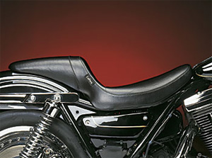 Le Pera Daytona Sport Foam Smooth Seat With Smooth Cover For 1982-1994 FXR Models (L-541S)