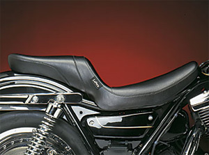Le Pera Daytona 2-Up Foam Smooth Seat With Smooth Cover For 1982-1994 FXR Models (L-547S)