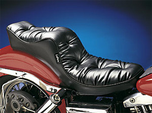 Le Pera Regal Plush 1 Piece Foam Seat For Harley Davidson 1964-1984 FL, FX Shovel Motorcycles (L-131)