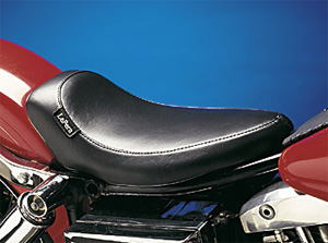 Le Pera Silhouette Foam Solo Seat With Smooth Cover For 1964-1984 FL, FX Models (LN-852)
