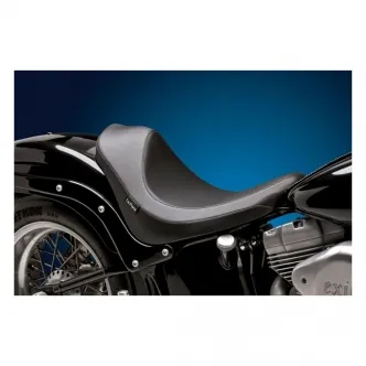 Le Pera Villiain Solo Foam Seat for Harley Davidson Softail Models 2006-2017 Softail 200mm Tire excl. Deuce (Foam) (LK-808)