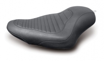 Mustang Tripper Standard, Tuck N Roll, Solo Seat 11 Inches For Harley Davidson 2004-2020 XL Sportster Models With 2.1 & 3.3 Gallon Tanks (Excl. 07-09) (76954)