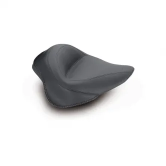 Mustang Vintage Solo Seat Wide 16 Inches For Harley Davidson 2011-2013 FXS Blackline & 2012-2017 FLS Slim Motorcycles (76752)