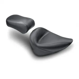 Mustang Vintage Standard Solo Seat 14 Inches For Harley Davidson 2000-2016 Softail Motorcycles With 150 Tire (Excluding Deuce) (76177)