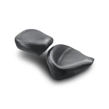 Mustang Vintage Wide Solo Seat 17.5 Inches For Harley Davidson 2000-2017 Softail Motorcycles With 150 Tire (Excluding Deuce) (76181)