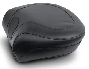 Mustang Vintage Wide, Recessed Passenger Seat 14 Inches For Harley Davidson 2000-2006 Softail Motorcycles With Up To 150 Stock Tire (Excl. Deuce) (79131)