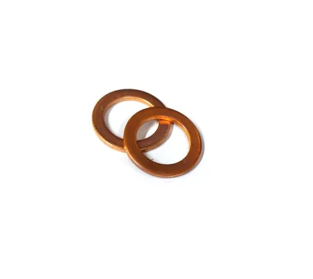 Goodridge 3/8 Inch (10mm) Brake Line Copper Washers (PAIR) (44516-10)