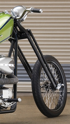 Mini bike hot sale springer front end