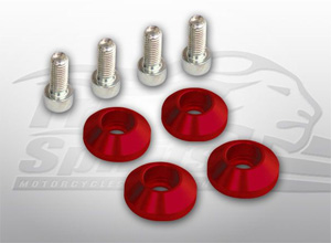 Free Spirits Triumph Classic Damper Kit Plugs (Red) (301902R)