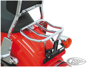 Zodiac Luggage Rack For Harley Davidson 2004 - Present Sportster Models (Except 2011 & Later XL1200C) (731653)