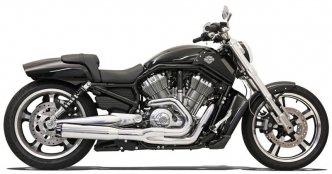 Bassani Chrome Road Rage II B1 Power Exhaust System For Harley Davidson 2007-2017 VRSCAW, VRSCDX, VRSCX & 2009-2017 VRSCF Models (1V38R)