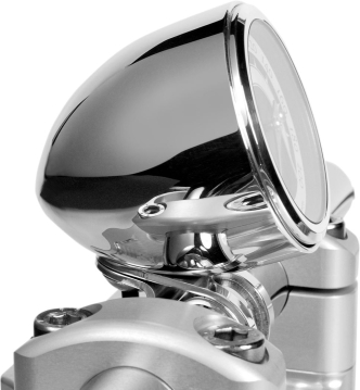 MotoGadget Streamline Cup in Polished Finish For Mounting Motoscope Tiny To 1 Inch Handlebars (5005025)