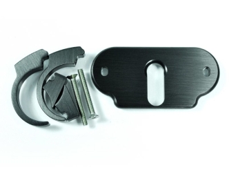 MotoGadget Motoscope Mini Universal Combi Bracket With 1 Inch Handlebar Clip Kit In Black Finish (3005050)