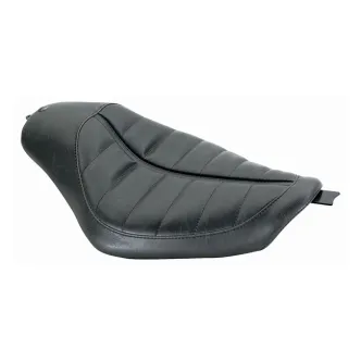 Roland Sands Design Sportster Bob Job Seat Enzo Black For Harley Davidson 2004-2006 & 2010-2020 Sportster Models (76930)