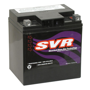 SVR Sealed AGM Battery For 97-20 FLT/Touring; 09-20 Trikes (ARM510859)