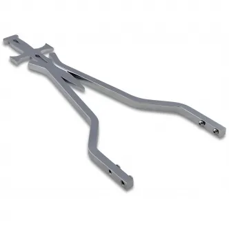 Cycle Visions 18 Inch Daggertude Stick Sissy Bar in Chrome Finish (CV8010)